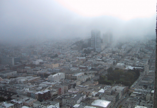 La brume, toujours...