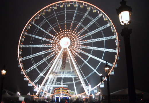 le grande roue de la Concorde