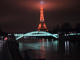 Tour Eiffel et pont du RER C