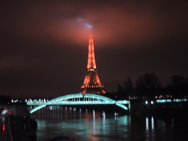 Tour Eiffel et pont du RER C