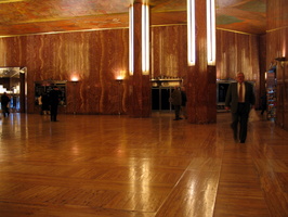 L'intérieur Art Deco du Chrysler building