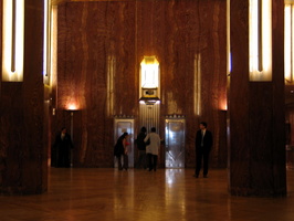 L'intérieur Art Deco du Chrysler building