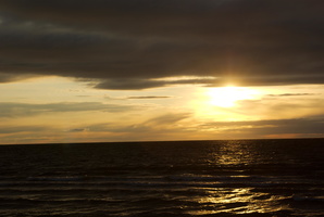 Sunset, Great Island beach