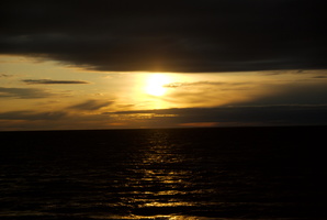 Sunset, Great Island beach