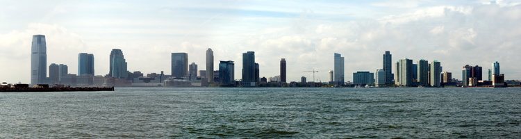 New Jersey Hudson Skyline