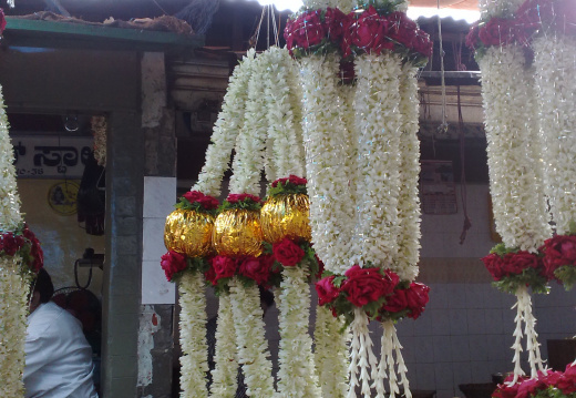 Guirlandes pour la maison (jasmin et rose)