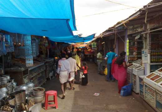 Une rue du marché