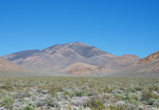 Wildrose Peak from Emigrant Canyon Road