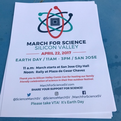 March for Science Silicon Valley