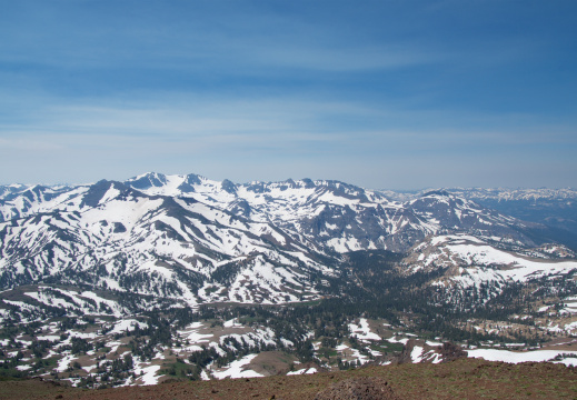 South View from Sonora Peak's top