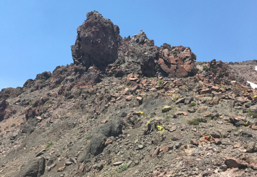 Igneous rocks on the Sonoma Peak south-east ridge