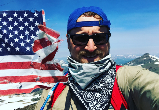 Mandatory Selfie at the top of Sonora Peak