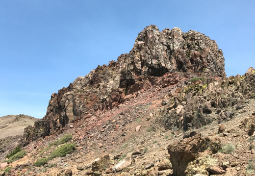 Igneous rocks on the Sonoma Peak south-east ridge