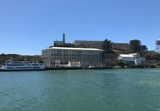 En route to Alcatraz