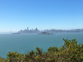 Alcatraz and San Francisco from Angel Island