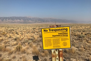 No Trespassing - INL Land