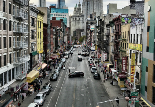 Chinatown, from the Manhattan Bridge