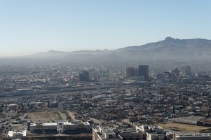 El Paso, downtown from Scenic Drive