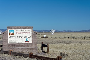 Very Large Array Site Entrance