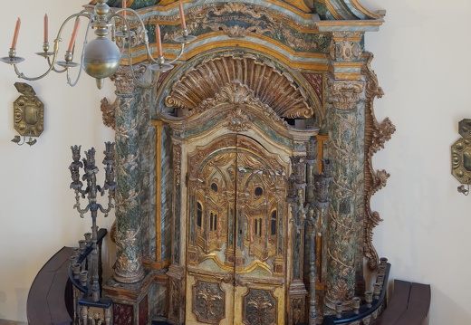 Torah Ark form the Trino Vercellese Synagogue, Piemonte, Italy, 1770s
