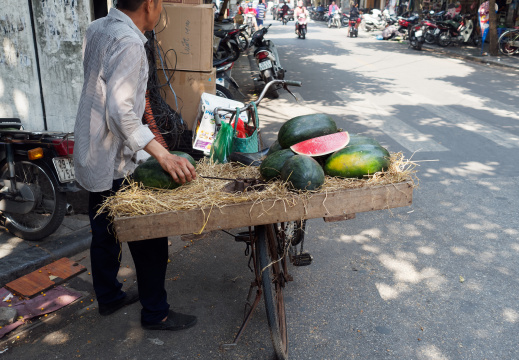 Dans les rues d'Hanoi