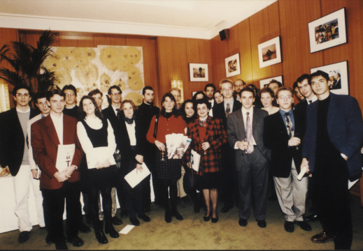 Décembre 1995: Remise du Prix Varenne de la presse étudiante au CC(tm) - 3ème prix