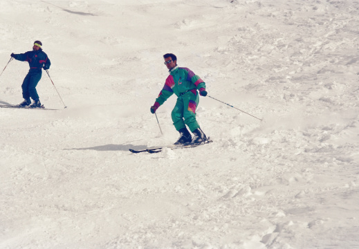 Mars 1996 - Ski à la Mongie avec Alain et Claude
