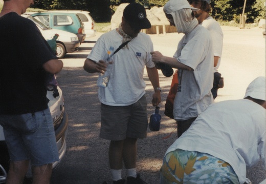 Juillet 1996 - Rando en Auvergne - Photos de Papa/Maman