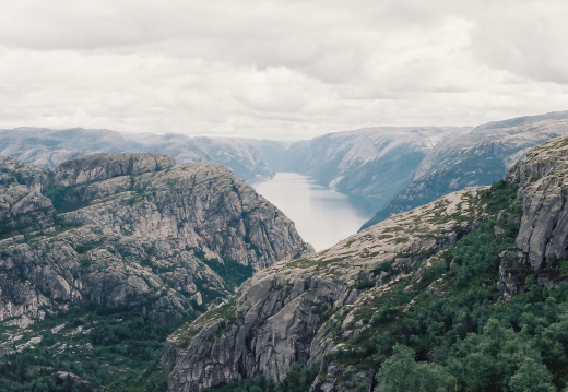 Norvège juillet 1998 - Preikestolen