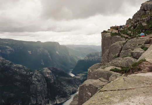 Norvège juillet 1998 - Preikestolen