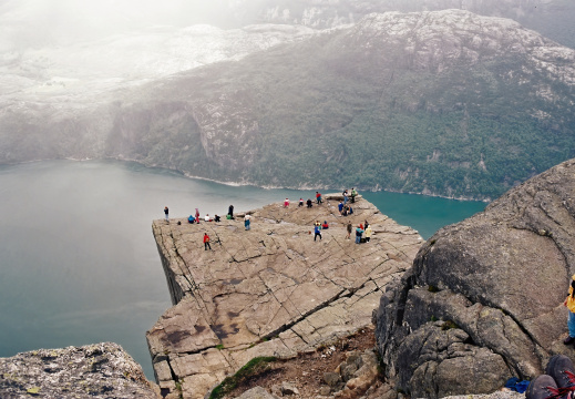 Norvège juillet 1998 - Preikestolen