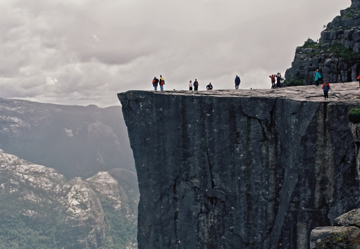 Norvège juillet 1998 - Preikestolen