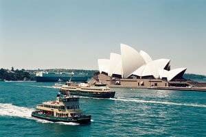 Opéra de Sydney vu du pont