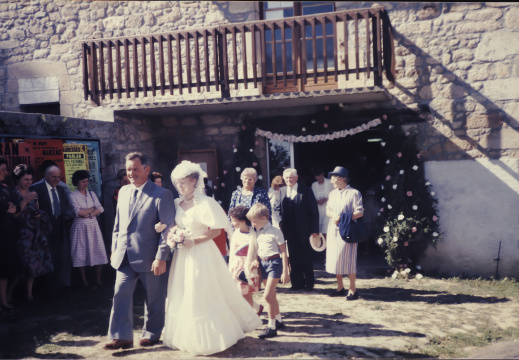 Mariage de Cathy et Patrick - 17 Aout 1985