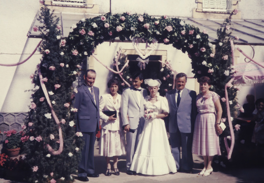 Mariage de Cathy et Patrick - 17 Aout 1985