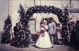 Mariage de Cathy et Patrick - 17 Aout 1985