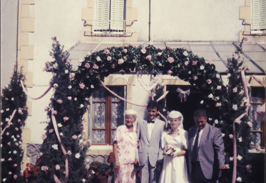 Mariage de Cathy et Patrick - 17 Aout 1985