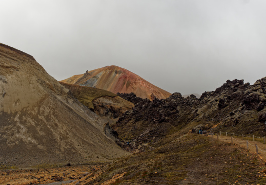 Landmannalaugar - Montée vers le Brennisteinsalda