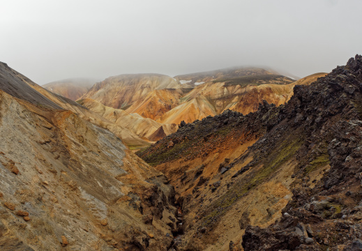 Landmannalaugar - Montée vers le Brennisteinsalda