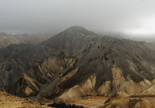 En haut du Brennisteinsalda - Landmannalaugar