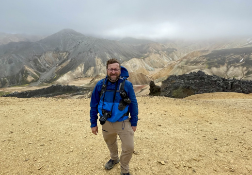 En haut du Brennisteinsalda - Landmannalaugar