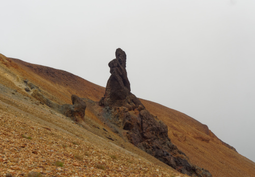 Descente du  Brennisteinsalda - Landmannalaugar