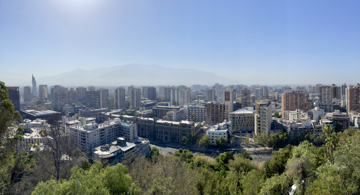 Santiago  - Colline Santa Lucia