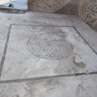 House of the geometric mosaics - Pompéi