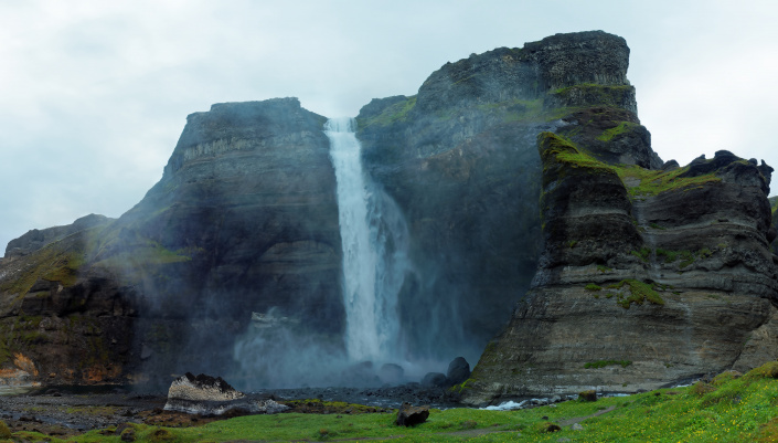 Haifoss - Granni - chutes d'eau