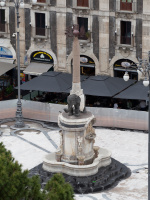 Depuis le dôme de l'abbaye de Saint Agathe - Catania