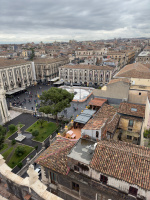 Depuis le dôme de l'abbaye de Saint Agathe - Catania