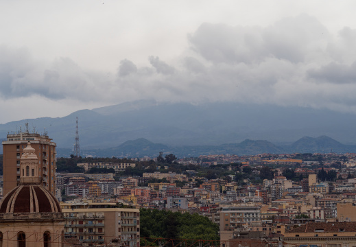 Depuis le dôme de l'abbaye de Saint Agathe - Catania