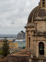 Depuis le dôme de l'abbaye de Saint Agathe - Catania