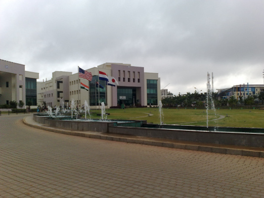 Entrée du campus Wipro